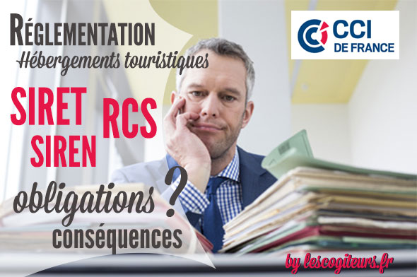 loueur de meublés SIRET et RCS