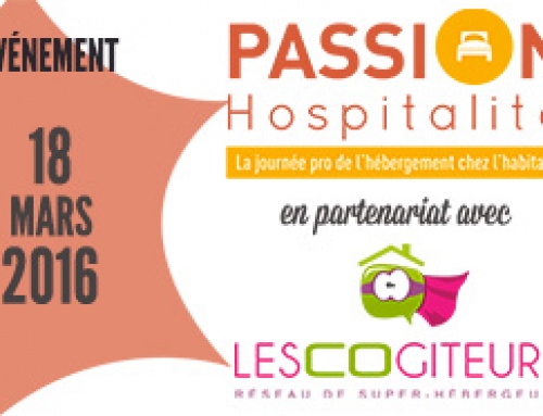 LesCoGîteurs partenaire du colloque Passion Hospitalité 2016