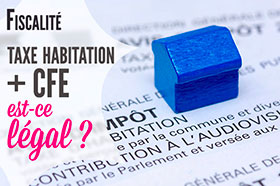 CFE et taxe habitation pour les hébergements touristiques